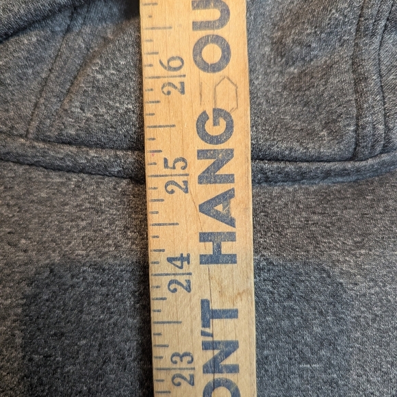 Nike Small Therma-Fit Pullover Hoodie Gray Black Hidden Zipper - Picture 7 of 8